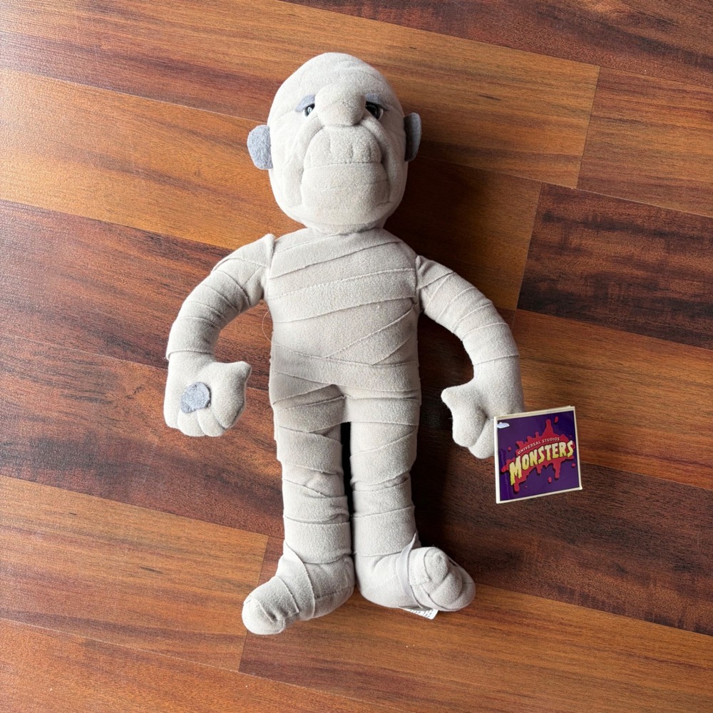 Universal Studios Monsters The Mummy Plush Nanco 2000 Vintage Im-Ho-Tep Toy‎ NWT